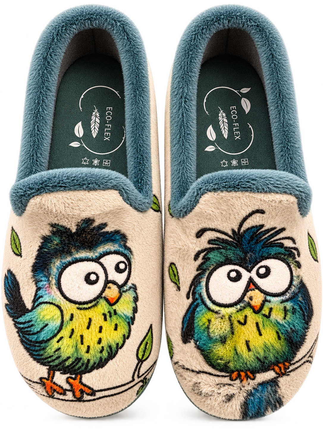 ZAPATILLA DE CASA BÚHOS ECOFLEX