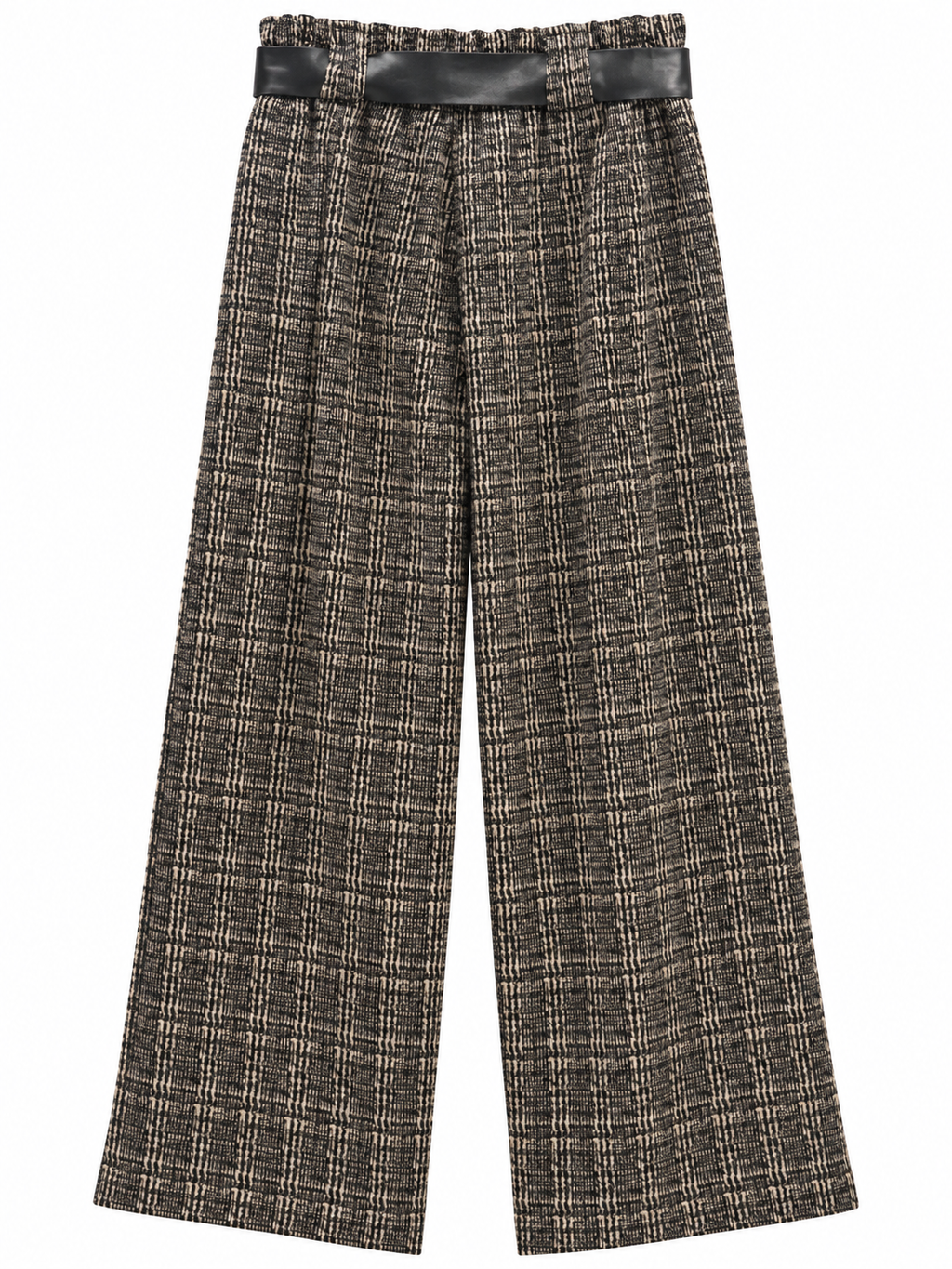 PANTALÓN PALAZZO CON CINTURÓN