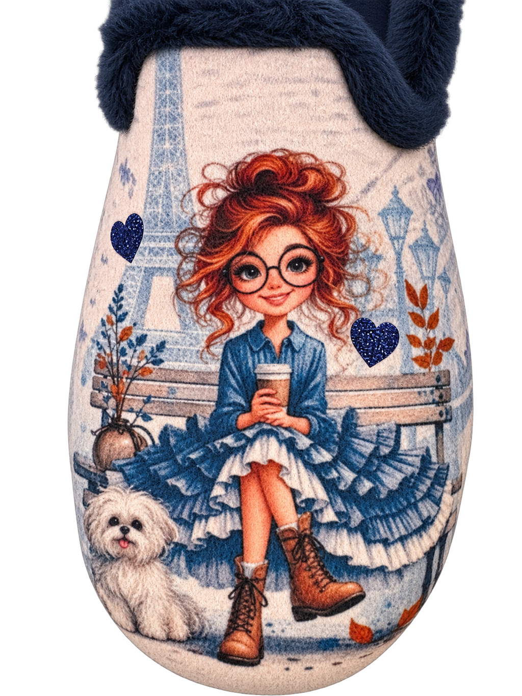 ZAPATILLA ECOFLEX VESTIDO AZUL