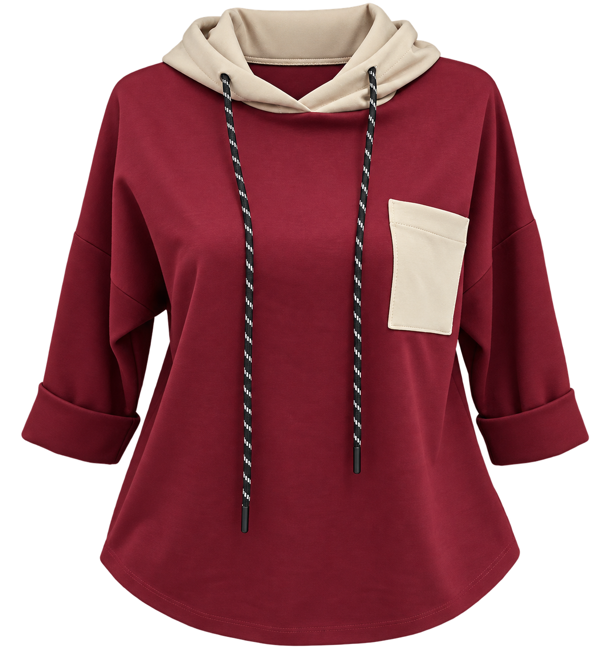 SUDADERA CON CAPUCHA Y BOLSILLO