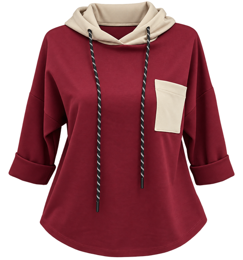 SUDADERA CON CAPUCHA Y BOLSILLO