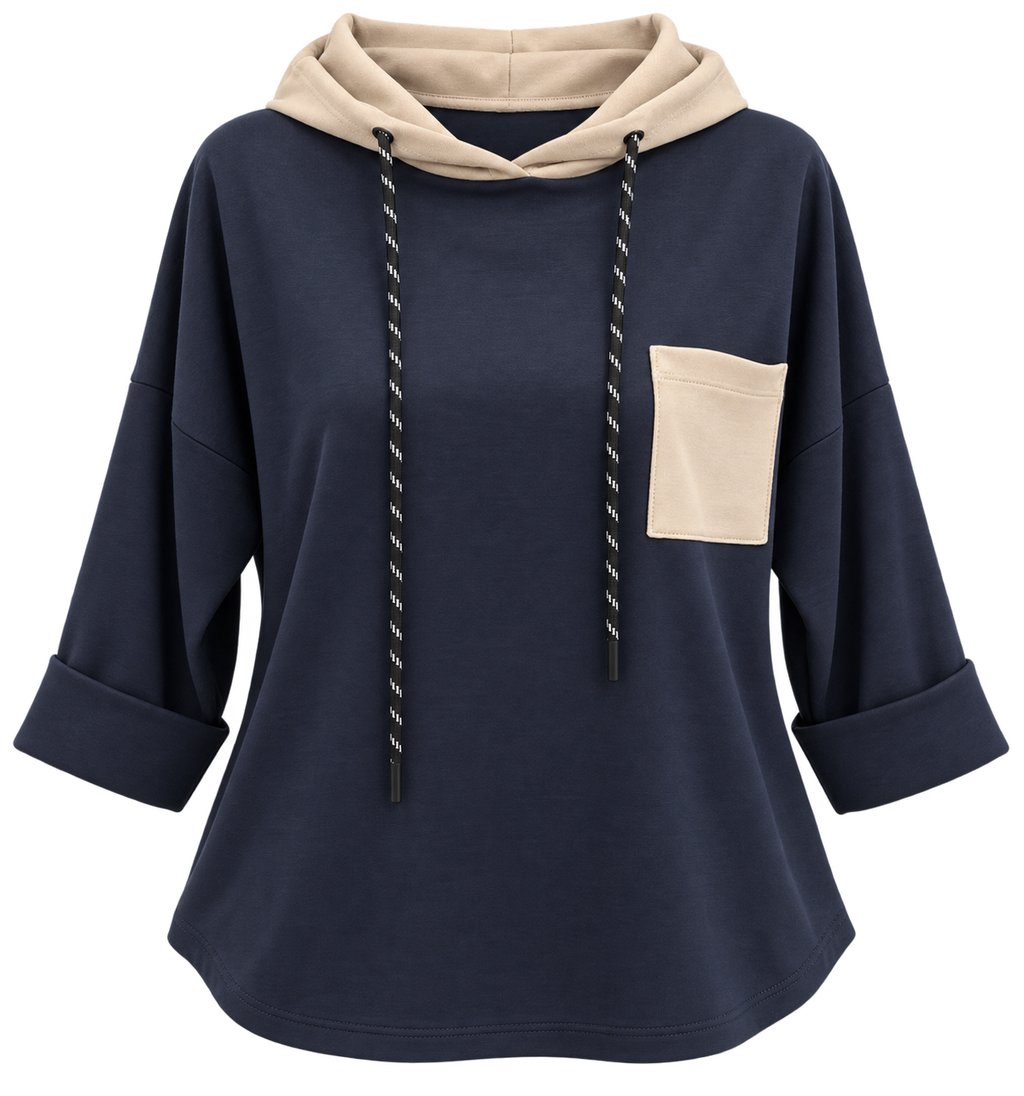 SUDADERA CON CAPUCHA Y BOLSILLO