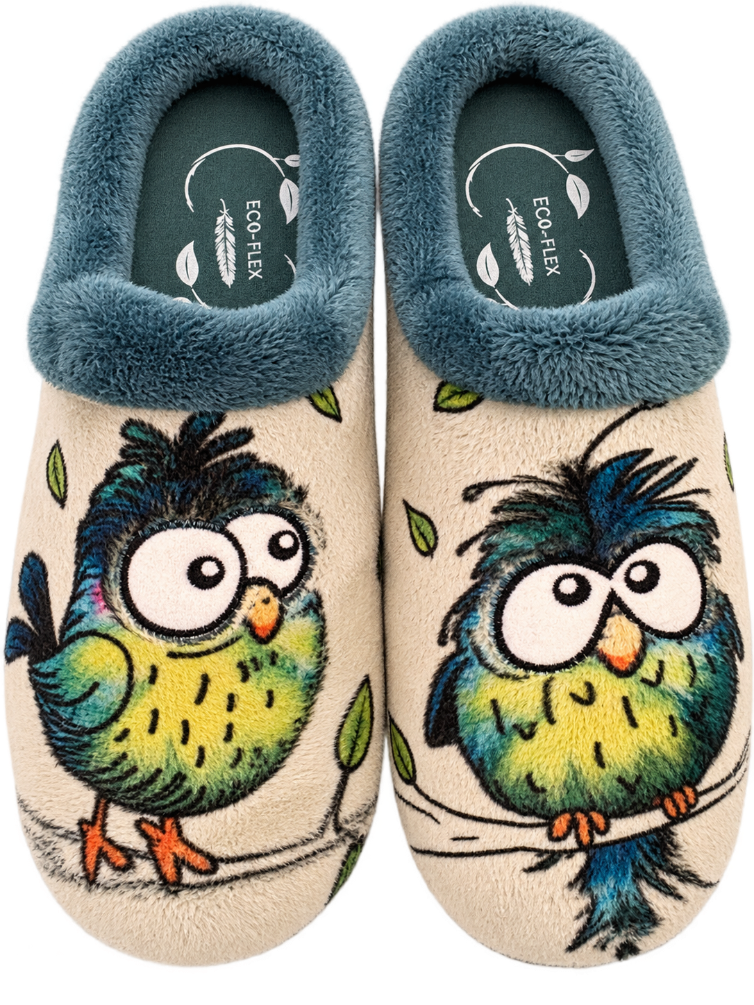 PANTUFLA ECOFLEX BÚHOS