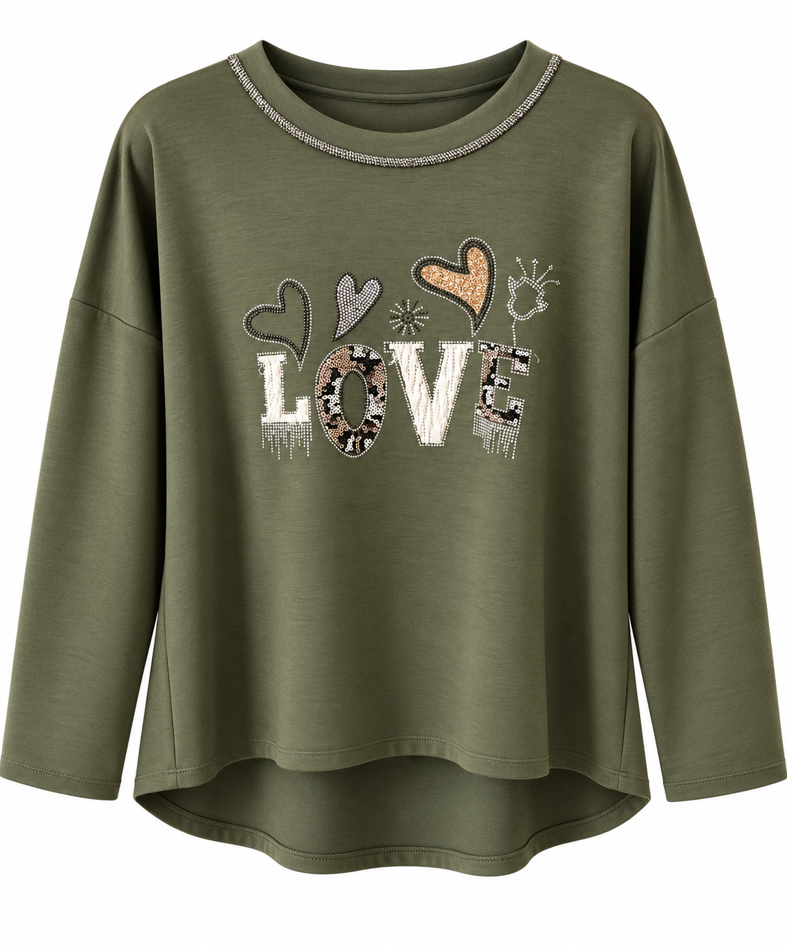 SUDADERA LOVE CURVY