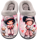PANTUFLA ECOFLEX NIÑA CORAZÓN
