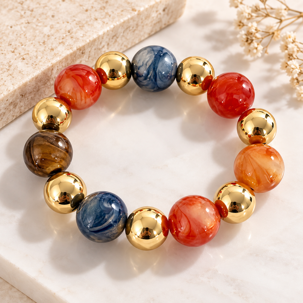 PULSERA PIEDRAS COLORES